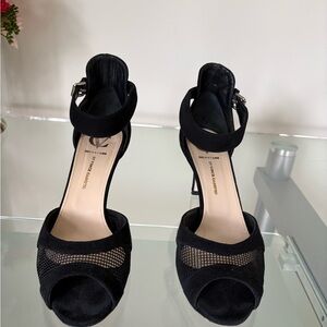 Michael Kors Black Mesh Heels